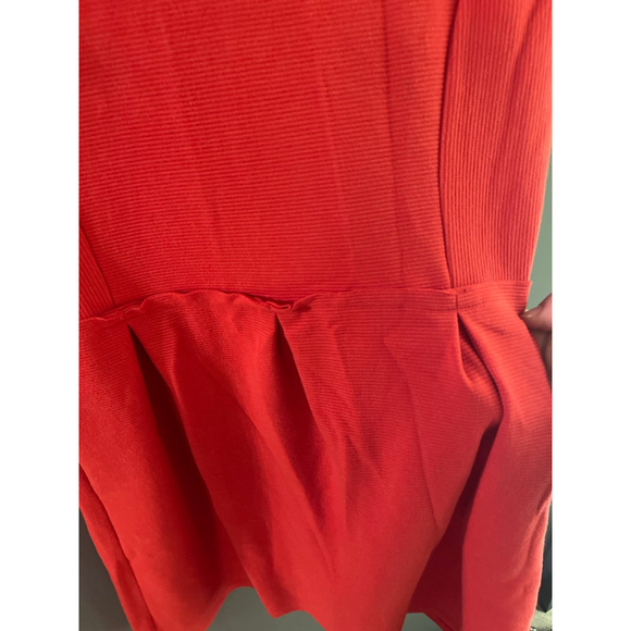 Madewell red dress Sz 8 - Picture 4 of 4